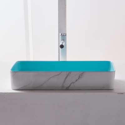 Раковина постамента Bathroom современного таза изделий Countertop санитарного керамическая