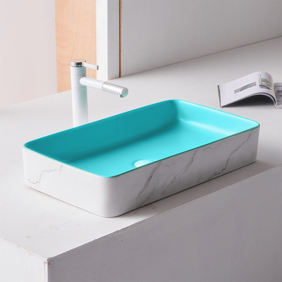 Раковина постамента Bathroom современного таза изделий Countertop санитарного керамическая
