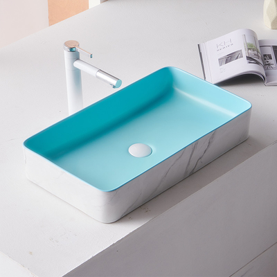 Раковина постамента Bathroom современного таза изделий Countertop санитарного керамическая