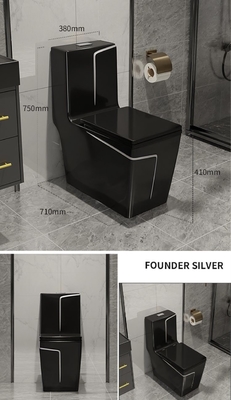 Лоснистая полива яма смешивания туалета Commode 1 части роскошная размечая 220mm