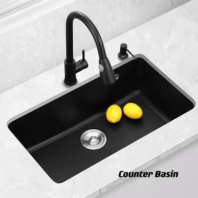 Одиночный дизайн модели кухонной раковины 3D шара SS201 SS304 Undermount