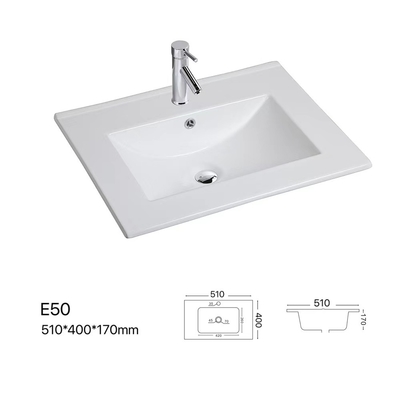 Европейские типы Washbasin таза тщеты таза шкафа встречный верхний прямоугольный тонкий