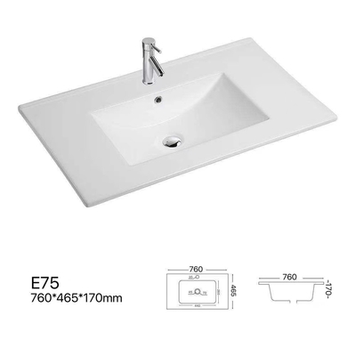 Европейские типы Washbasin таза тщеты таза шкафа встречный верхний прямоугольный тонкий