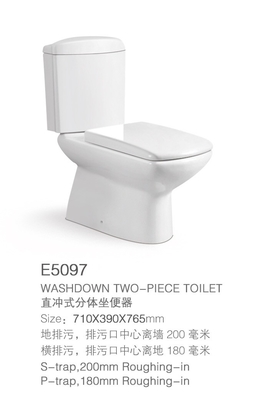 Commode части Washdown полный двойной вытянул полностью обойденный дизайн