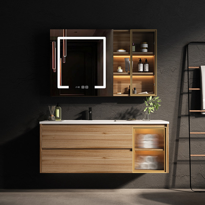 Шкафы Bathroom анти- корозии твердые деревянные