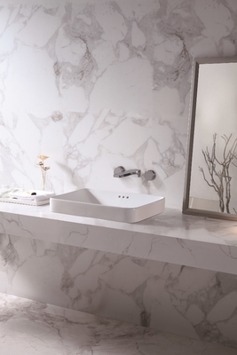 Таз мытья искусства руки керамического цвета раковины Bathroom таза столешницы белый встречный верхний прямоугольный