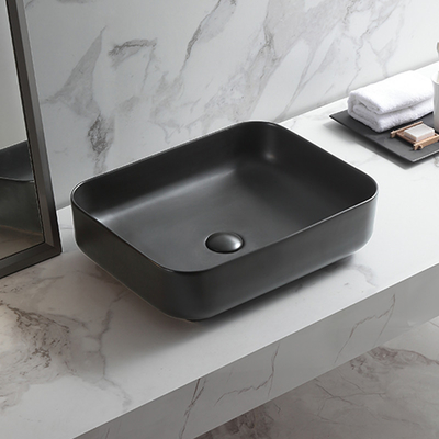 Таз стирки прямоугольного санитарного Countertop таза изделий керамический