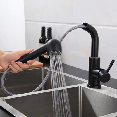 Чернота вытягивает вне санитарный Faucet изделий
