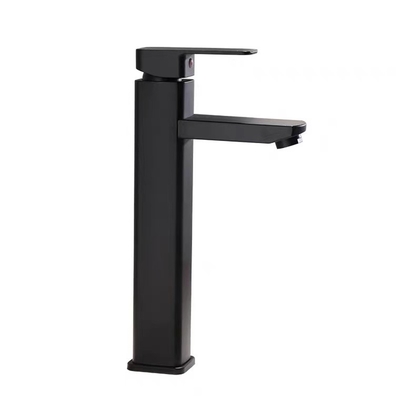 Кран раковины гостиницы Faucet Bathroom нержавеющей стали держателя 304 палубы квадратный