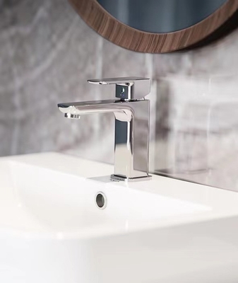 Палуба Faucet изделий SS304 162*53*159mm санитарная установила одиночную ручку