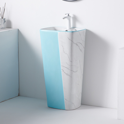 Раковина тщеты сосуда постамента таза изделий Freestanding Bathroom санитарная