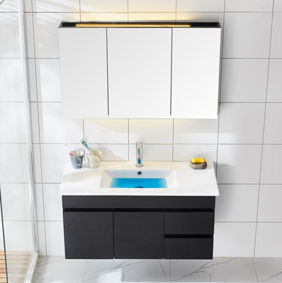 Шкафы Bathroom пластичности твердые деревянные для квартиры виллы гостиницы