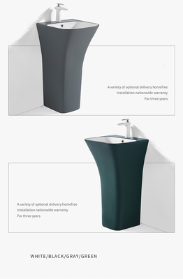 Таз мытья таза 12L изделий постамента Bathroom санитарный свободный стоя