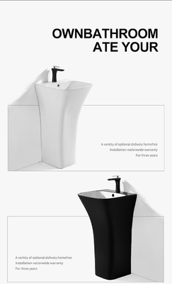 Таз мытья таза 12L изделий постамента Bathroom санитарный свободный стоя